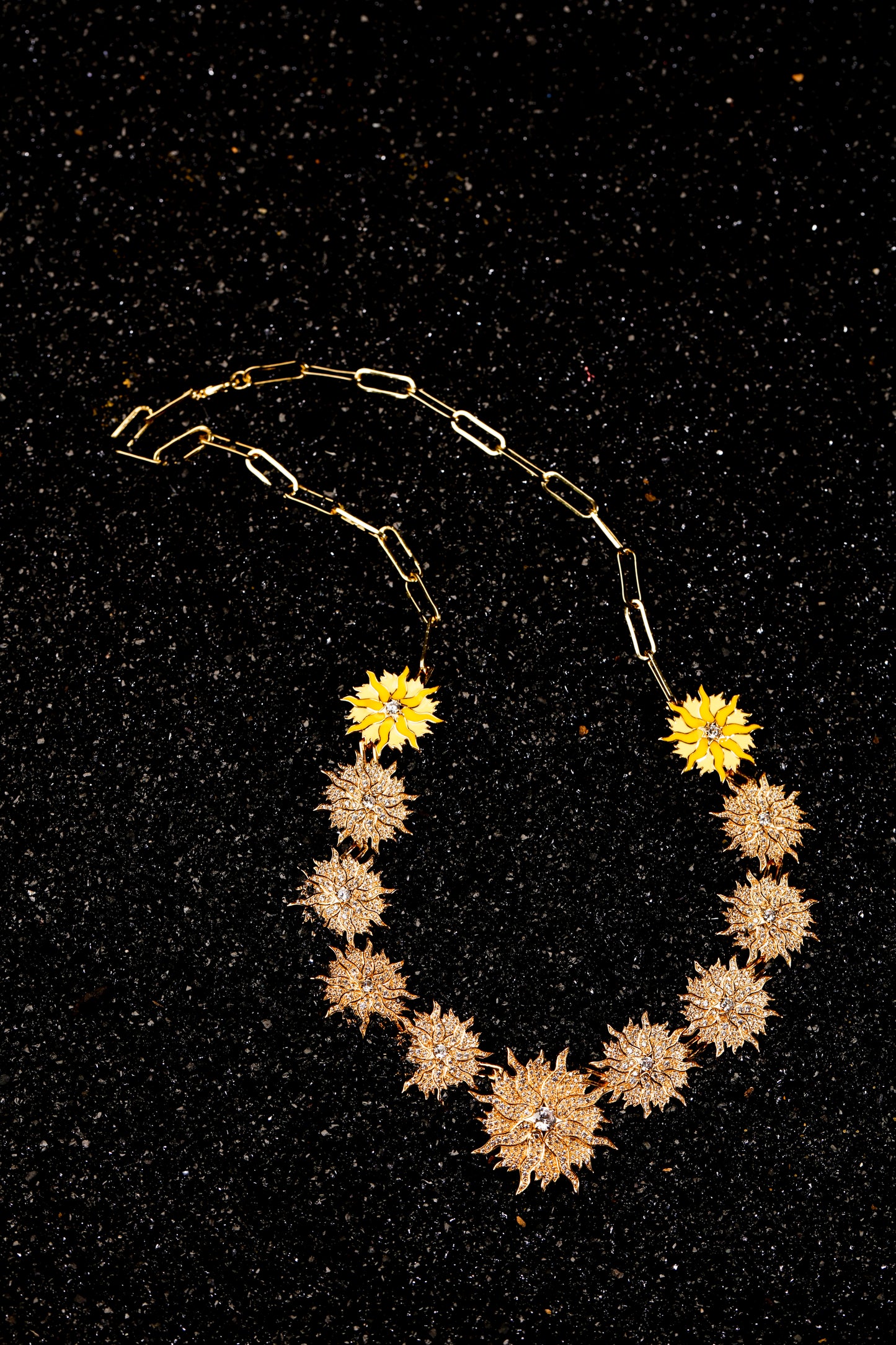 Sunflowers Necklace